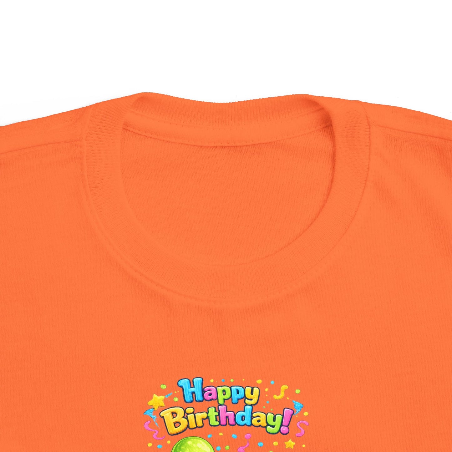 Copy of Toddler 3rd Birthday Tee — "Happy Birthday