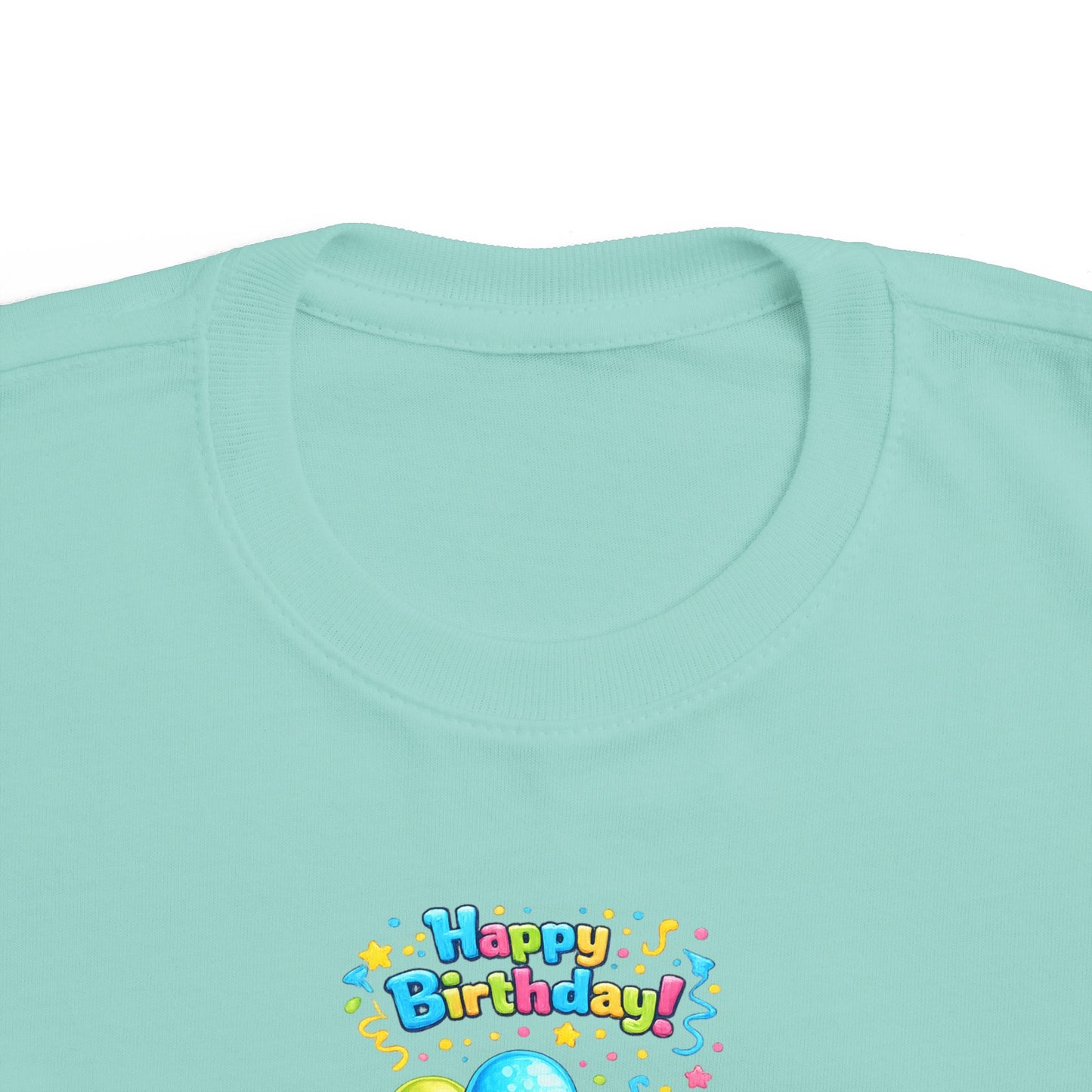 Toddler 1st  Birthday Tee — "Happy Birthday