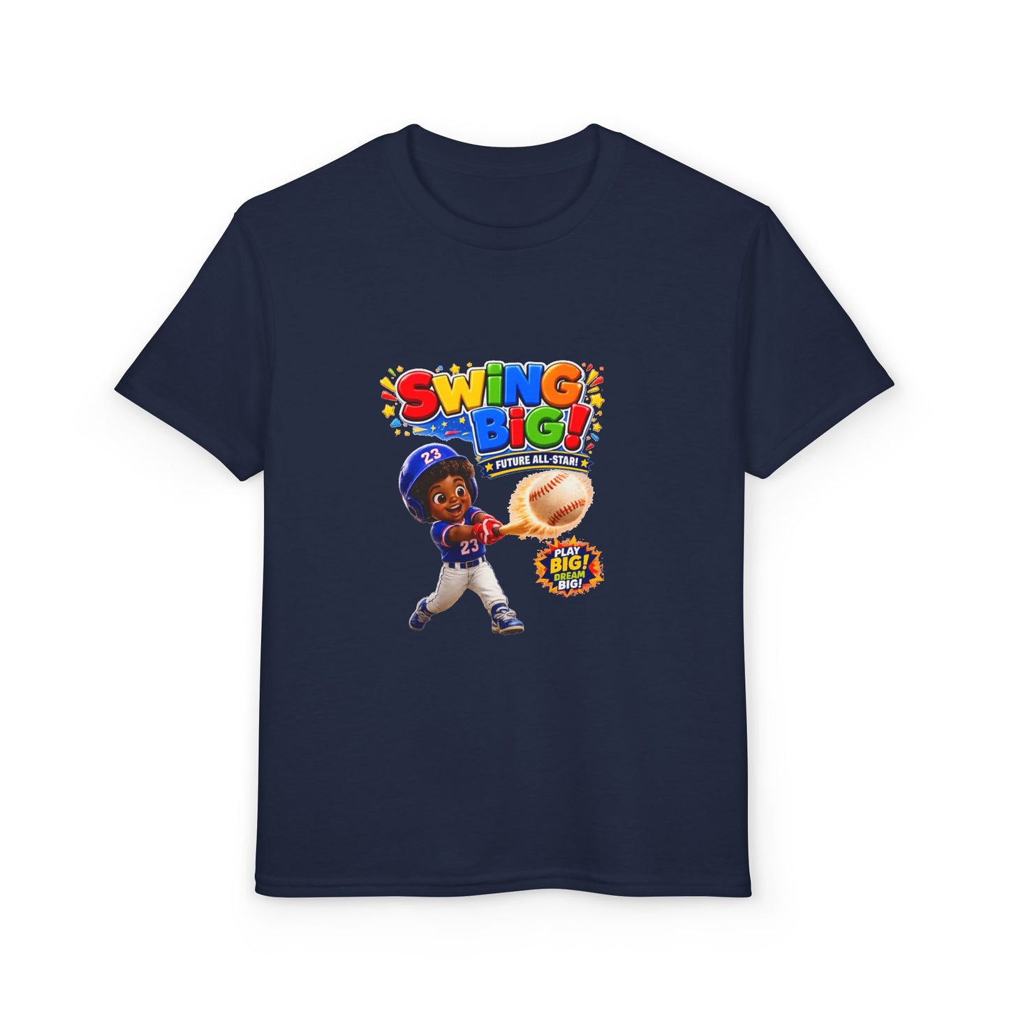 Swing Big! Youth Baseball T-Shirt