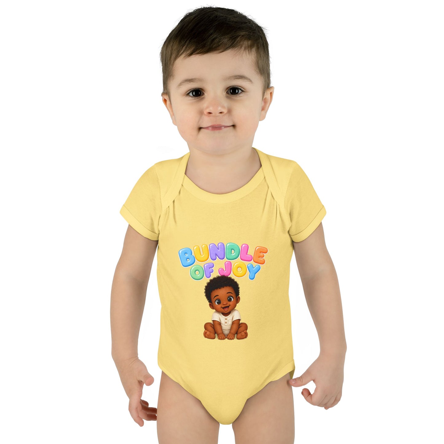 Bundle of Joy Baby Bodysuit — Cute Infant Onesie with Cartoon Baby