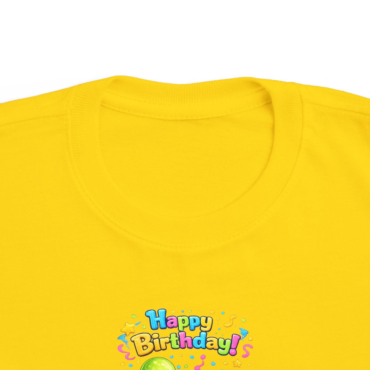 Copy of Toddler 3rd Birthday Tee — "Happy Birthday
