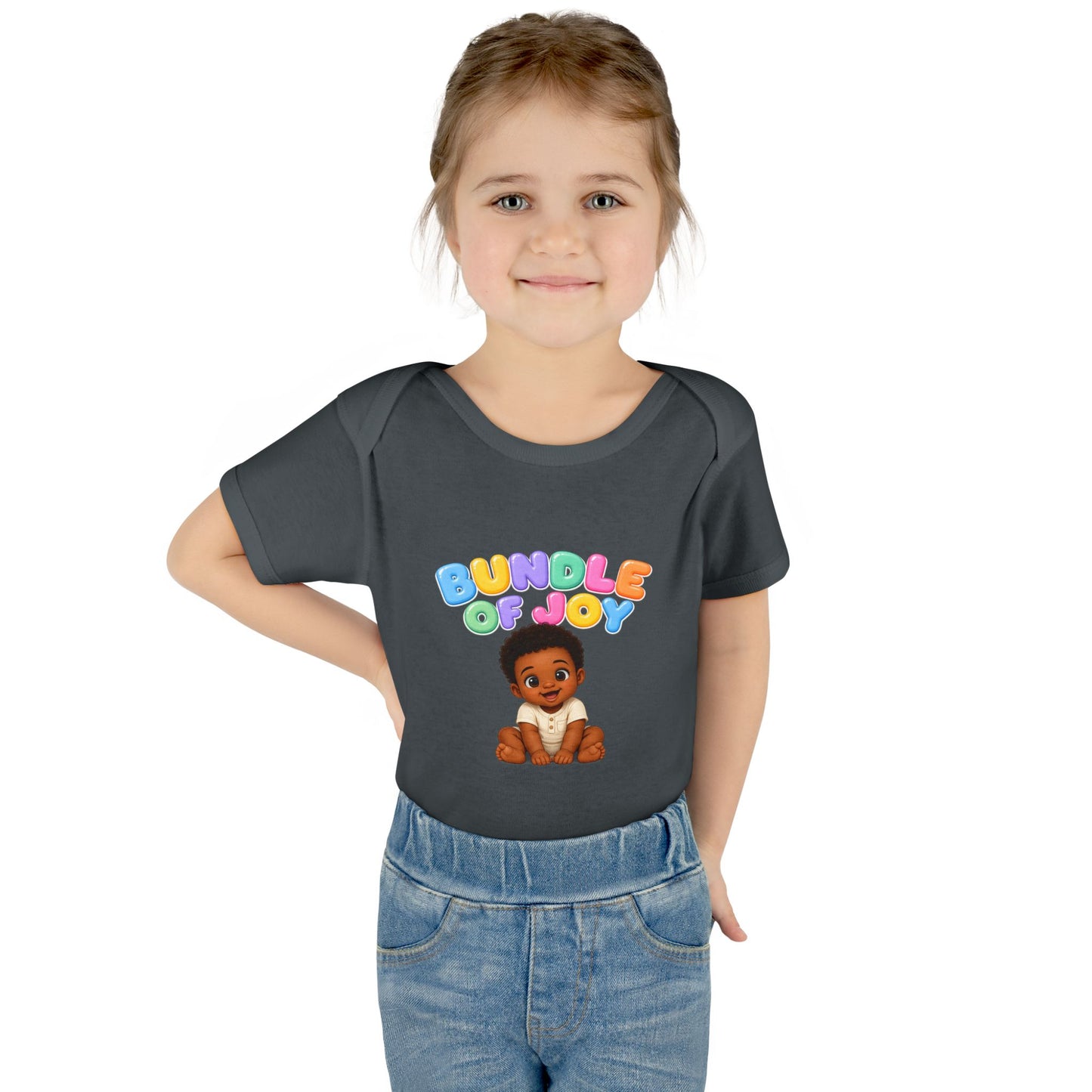 Bundle of Joy Baby Bodysuit — Cute Infant Onesie with Cartoon Baby