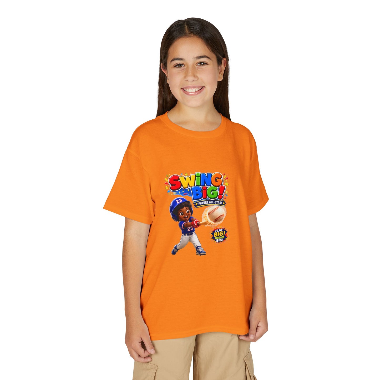 Swing Big! Youth Baseball T-Shirt