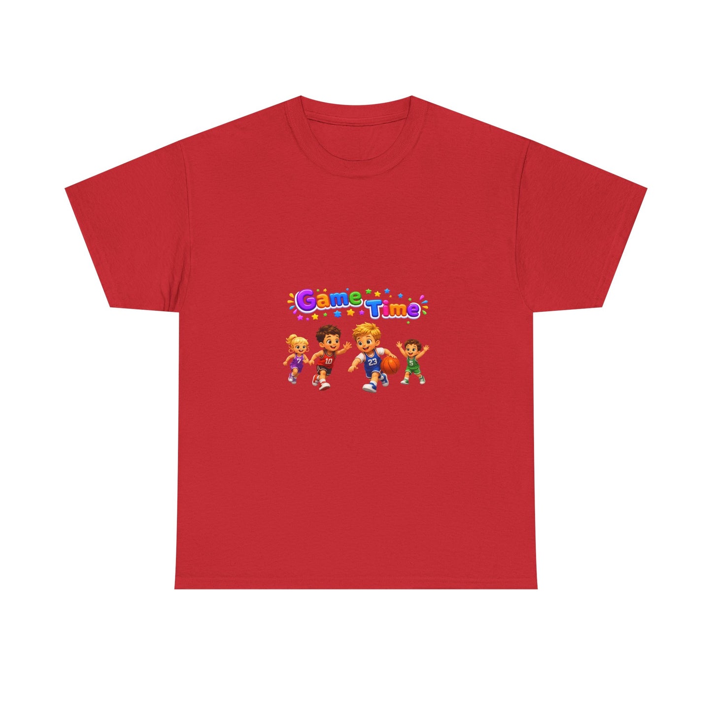 Kids' Game Time T‑Shirt — Playful Cartoon Children Design