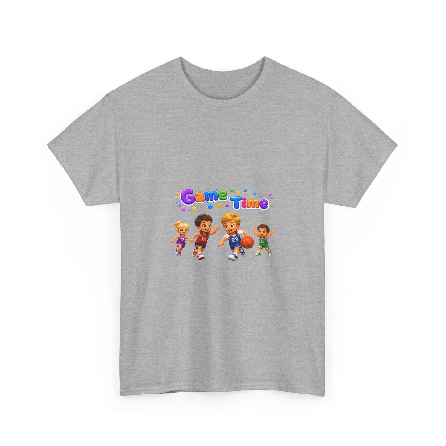 Kids' Game Time T‑Shirt — Playful Cartoon Children Design