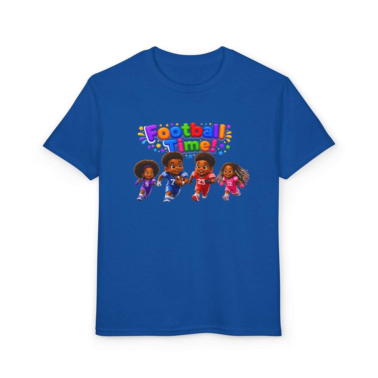Youth T-Shirt — "Football Time" Kids Graphic Tee