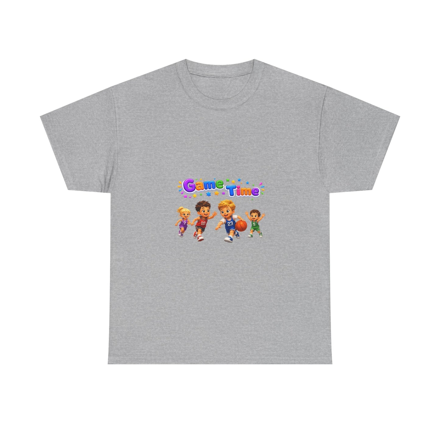 Kids' Game Time T‑Shirt — Playful Cartoon Children Design
