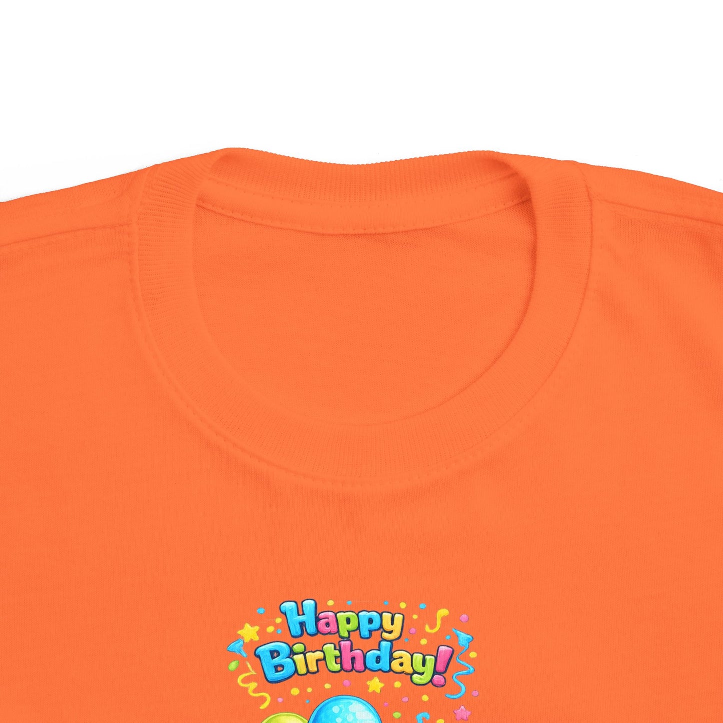 Toddler 1st  Birthday Tee — "Happy Birthday