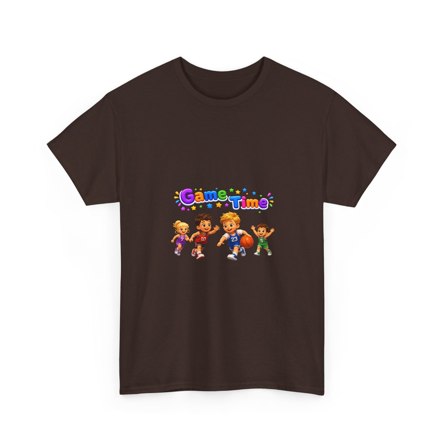 Kids' Game Time T‑Shirt — Playful Cartoon Children Design