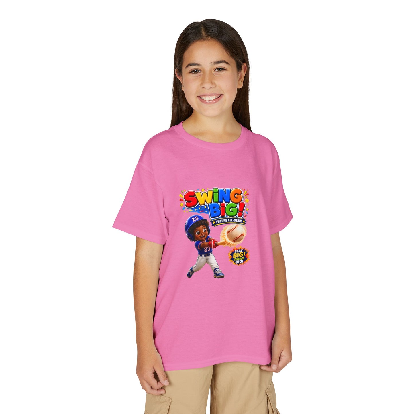 Swing Big! Youth Baseball T-Shirt