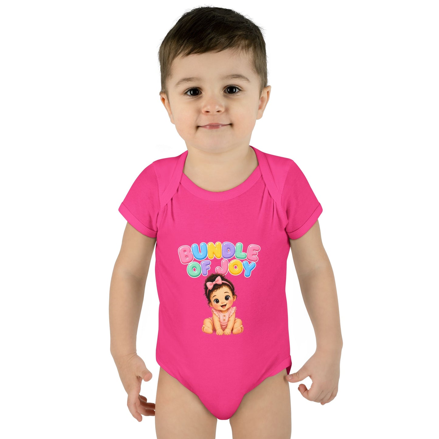 Bundle of Joy Baby Bodysuit – Cute Infant Onesie with Cartoon Baby Design