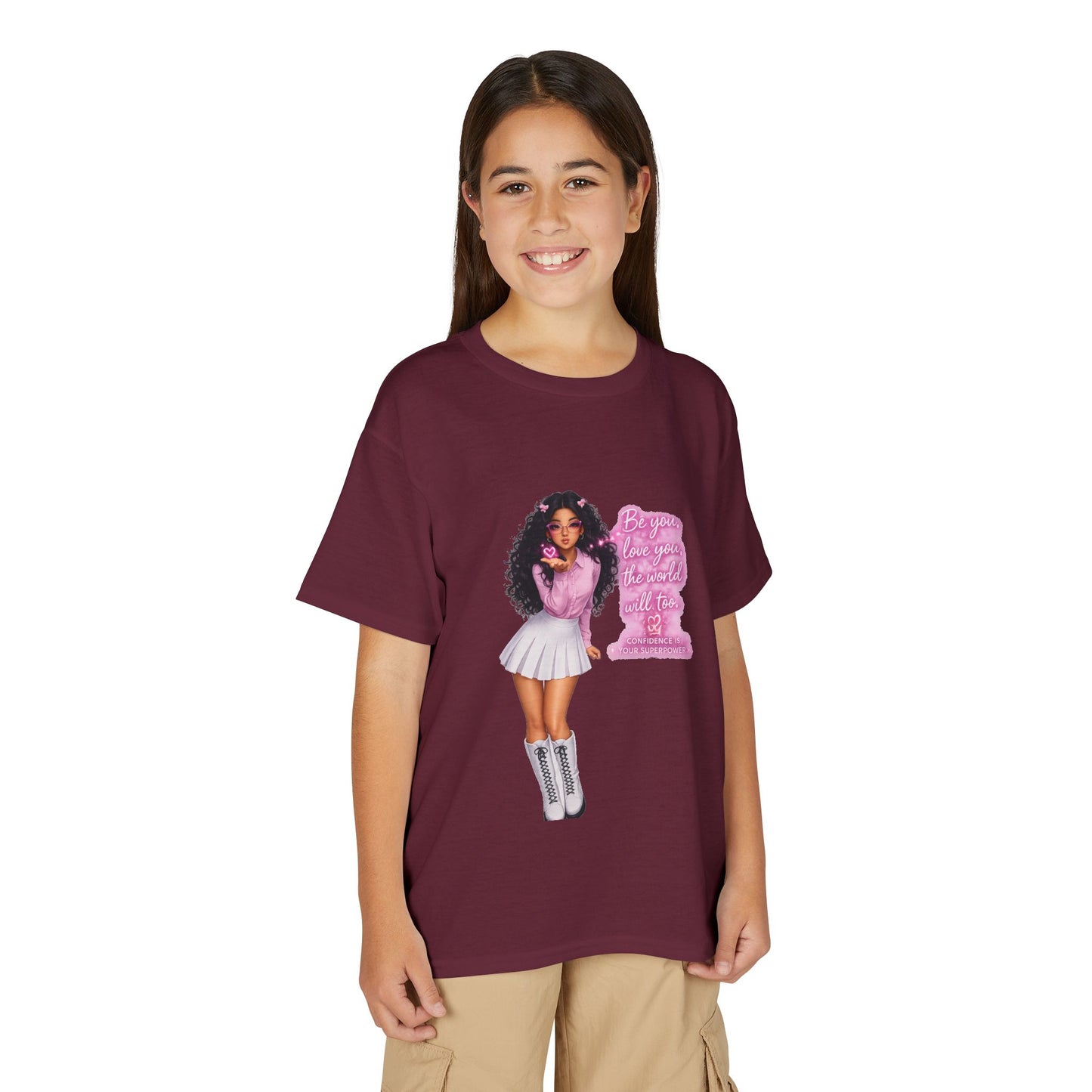 Youth T-Shirt — ‘Born to Slay’ Girl Graphic Tee