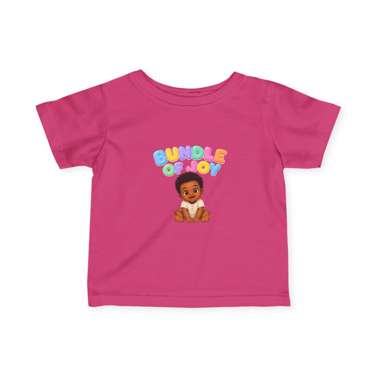 Infant Tee — "Bundle of Joy" Cute Baby Graphic