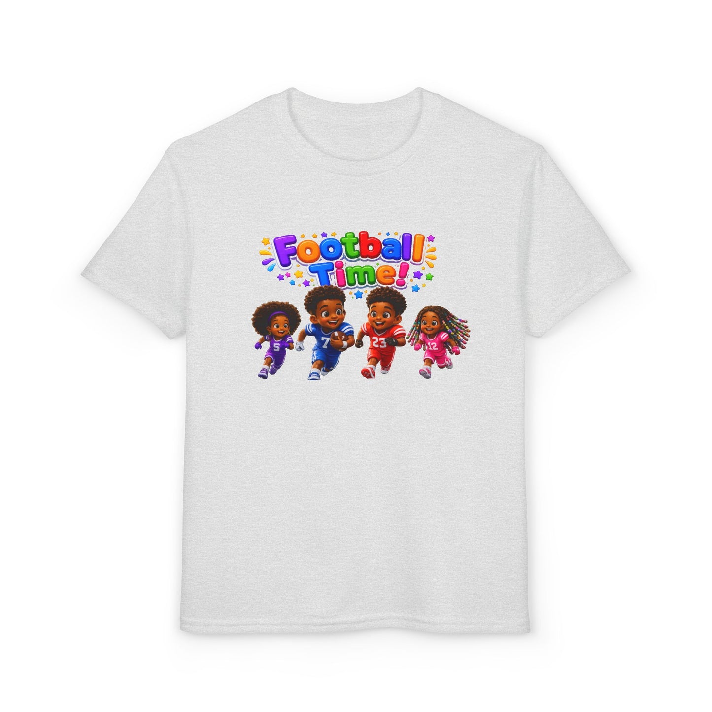 Youth T-Shirt — "Football Time" Kids Graphic Tee