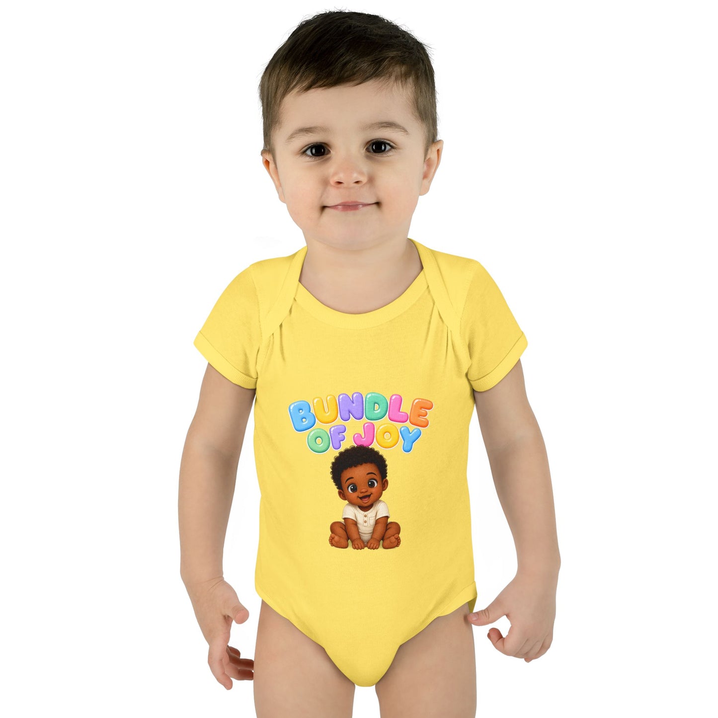 Bundle of Joy Baby Bodysuit — Cute Infant Onesie with Cartoon Baby