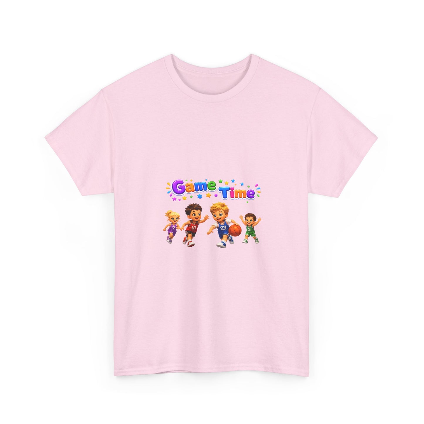 Kids' Game Time T‑Shirt — Playful Cartoon Children Design