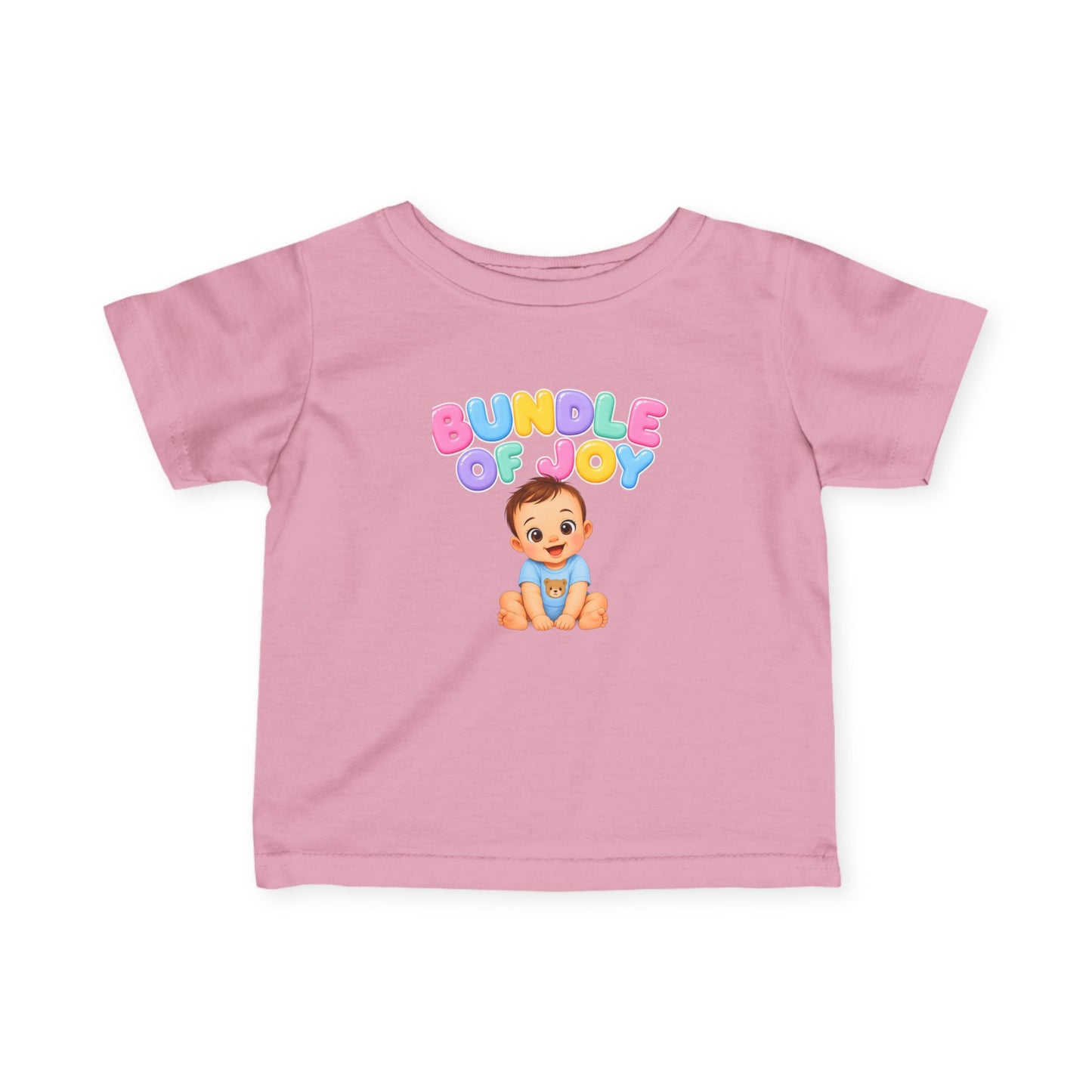 Infant Tee — "Bundle of Joy" Baby Graphic Shirt
