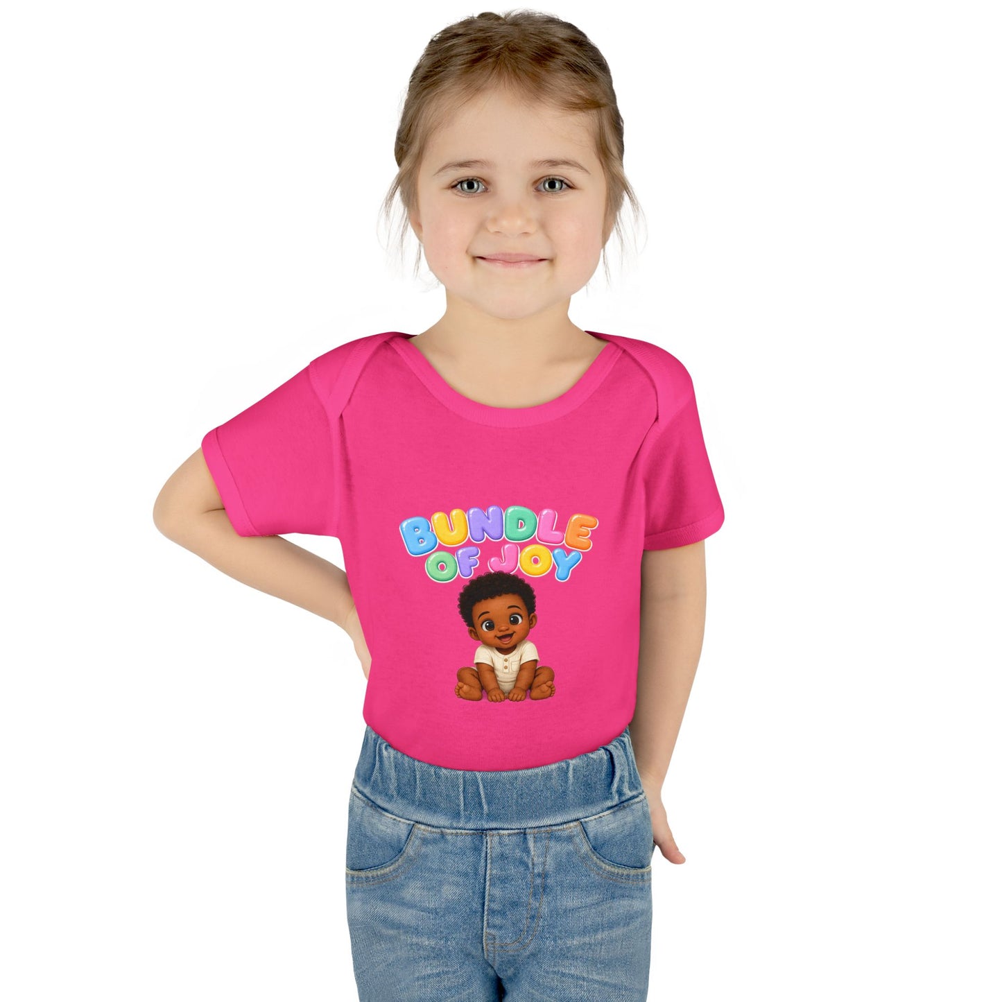 Bundle of Joy Baby Bodysuit — Cute Infant Onesie with Cartoon Baby