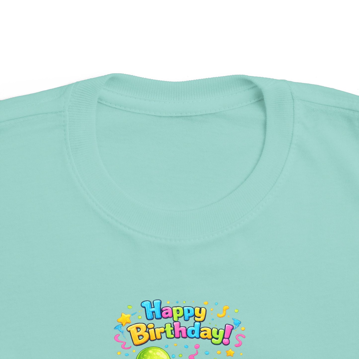 Copy of Toddler 3rd Birthday Tee — "Happy Birthday