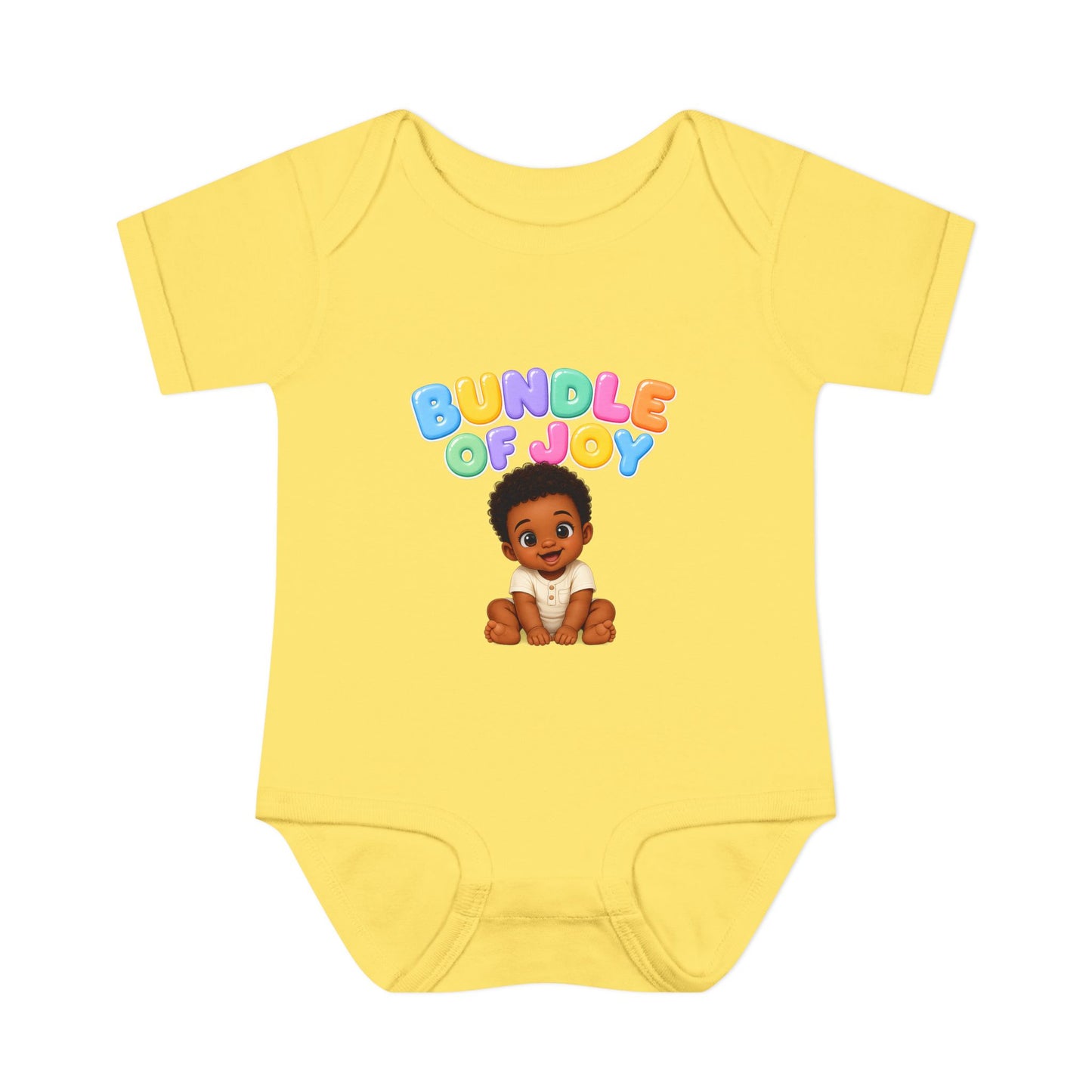 Bundle of Joy Baby Bodysuit — Cute Infant Onesie with Cartoon Baby