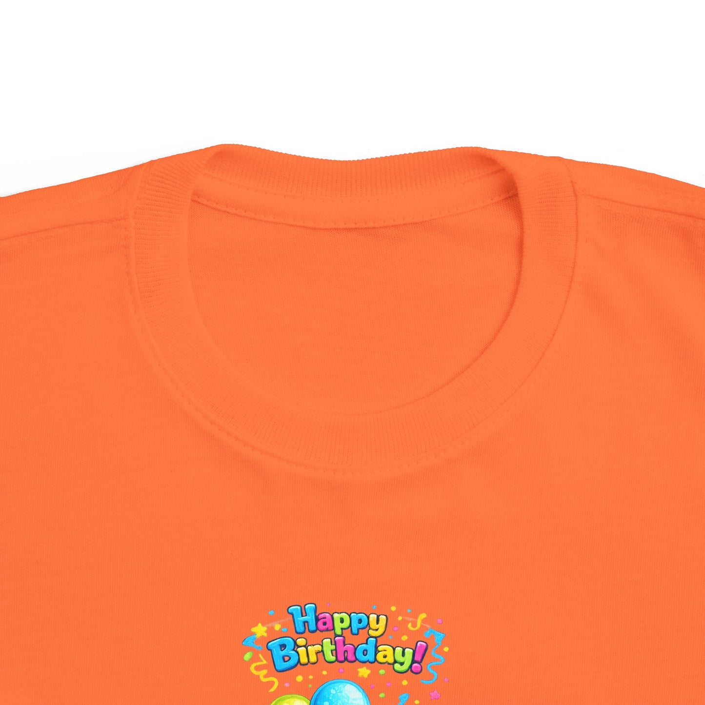 Toddler 1st  Birthday Tee — "Happy Birthday