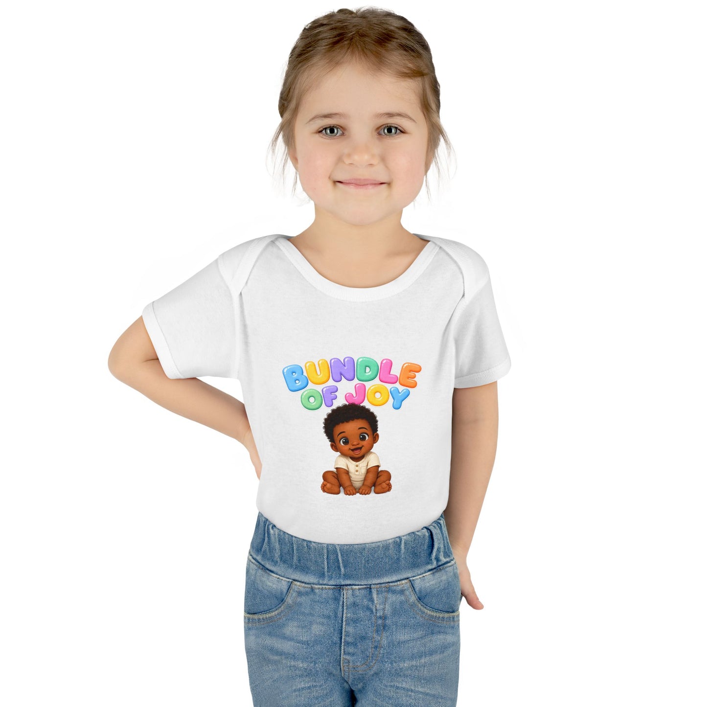 Bundle of Joy Baby Bodysuit — Cute Infant Onesie with Cartoon Baby