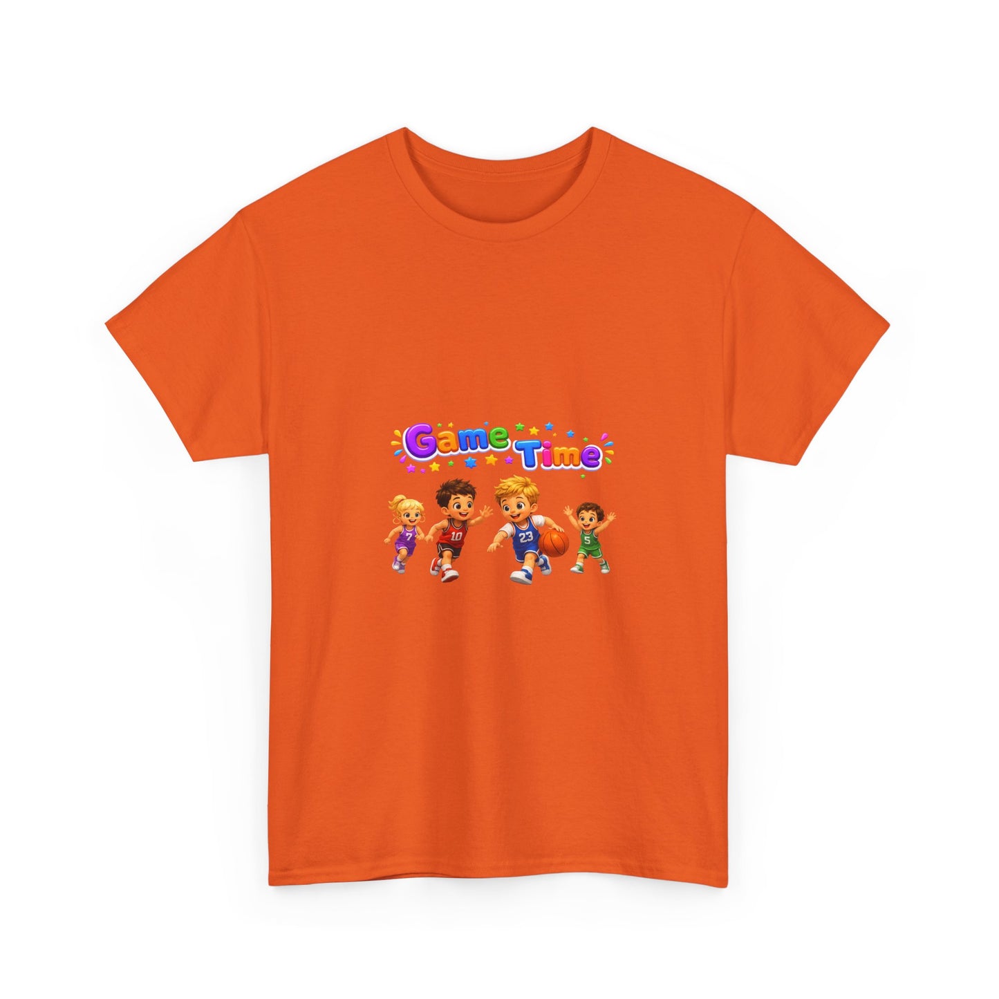 Kids' Game Time T‑Shirt — Playful Cartoon Children Design