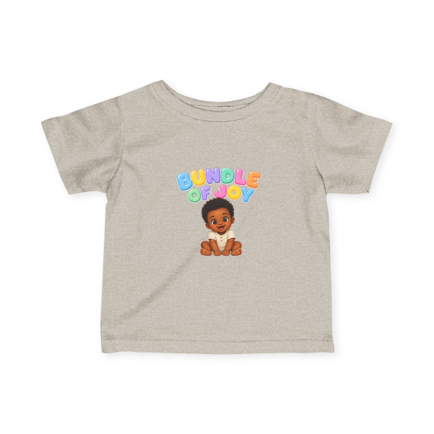 Infant Tee — "Bundle of Joy" Cute Baby Graphic