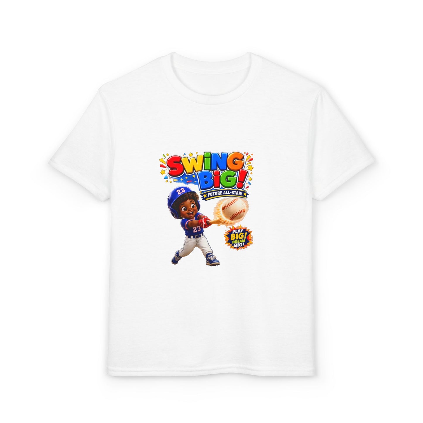 Swing Big! Youth Baseball T-Shirt