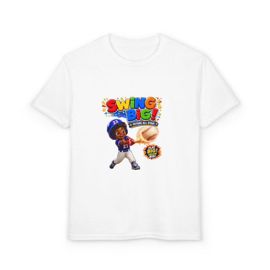 Swing Big! Youth Baseball T-Shirt