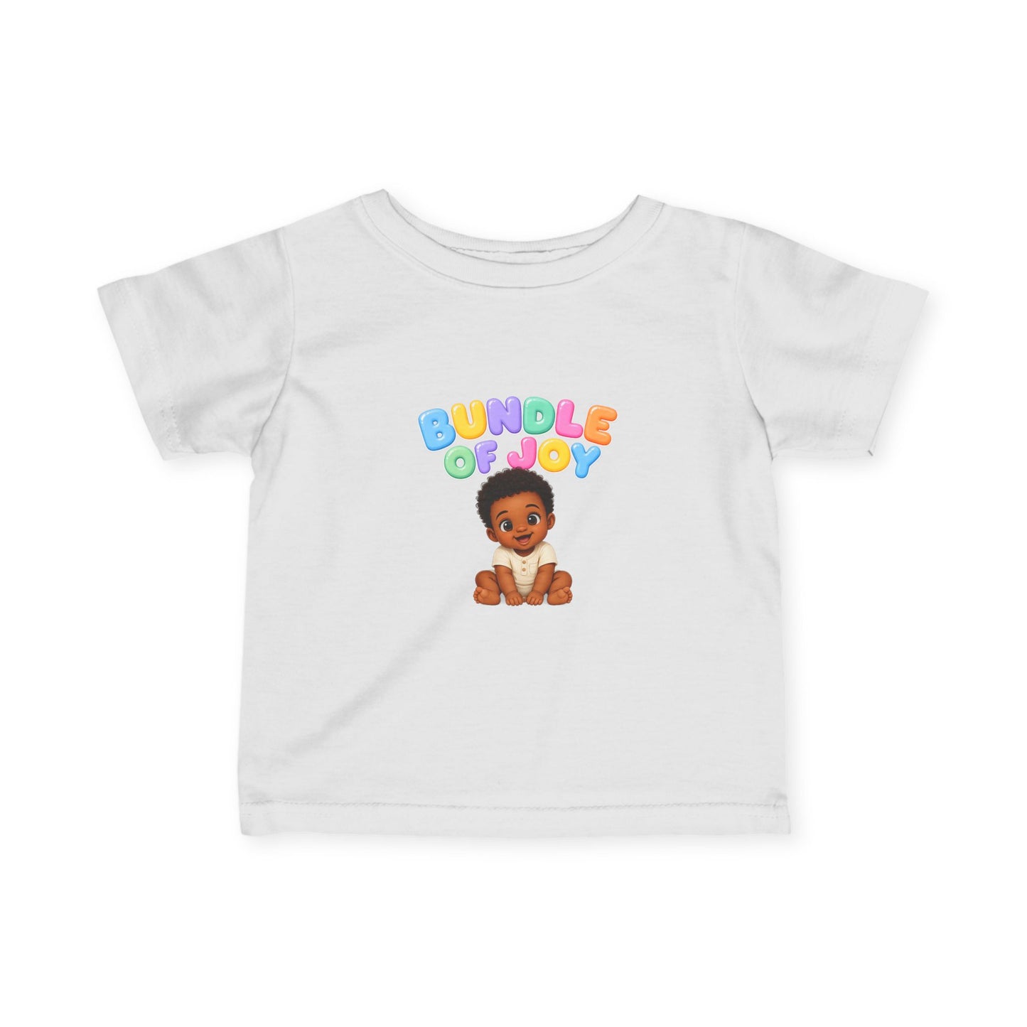 Infant Tee — "Bundle of Joy" Cute Baby Graphic