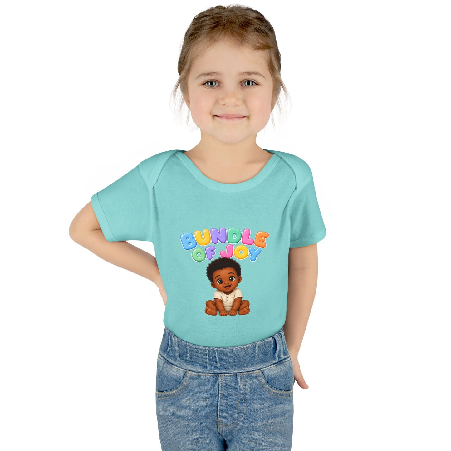 Bundle of Joy Baby Bodysuit — Cute Infant Onesie with Cartoon Baby
