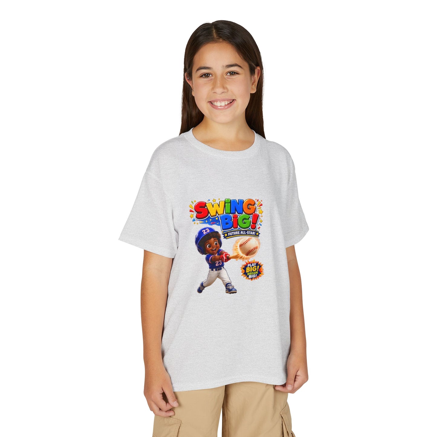 Swing Big! Youth Baseball T-Shirt