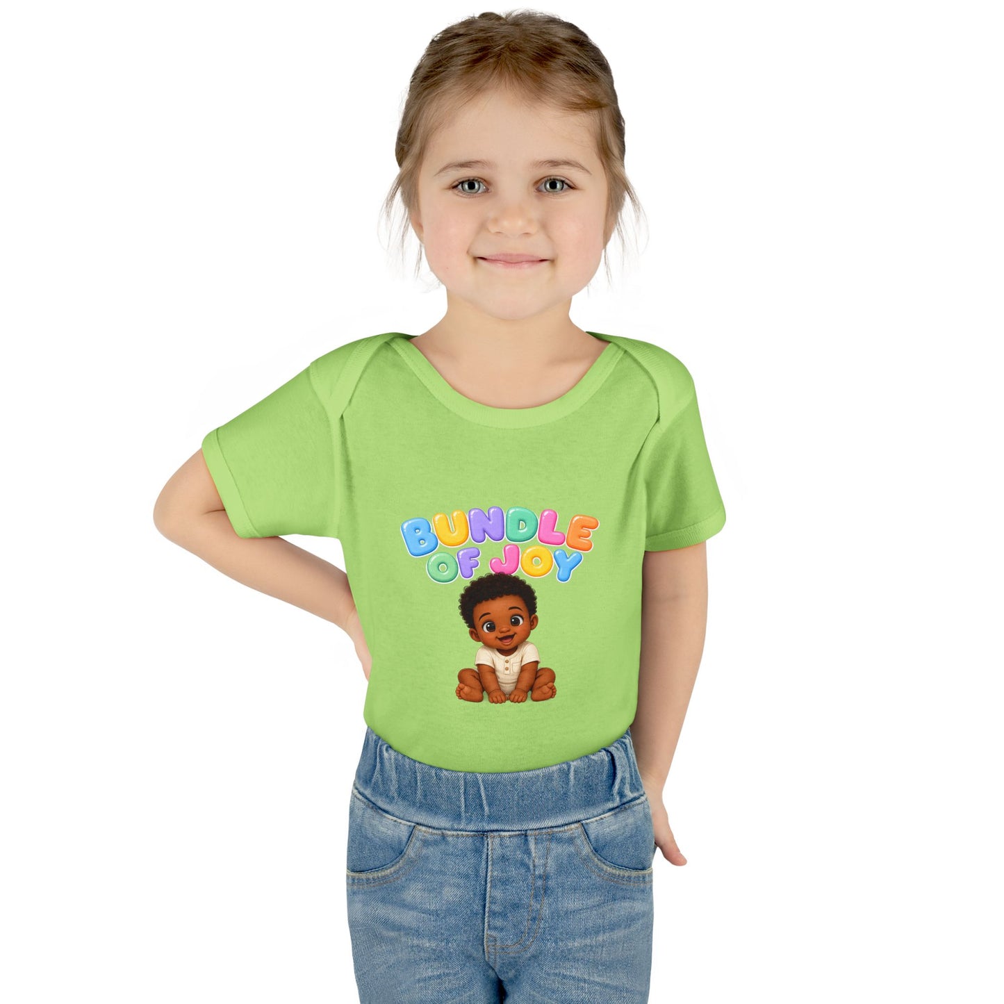 Bundle of Joy Baby Bodysuit — Cute Infant Onesie with Cartoon Baby