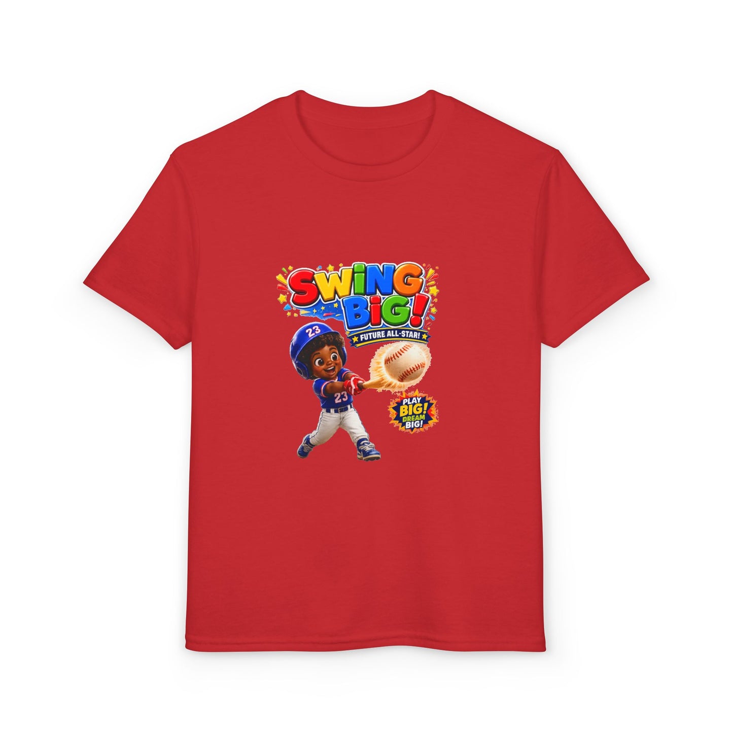 Swing Big! Youth Baseball T-Shirt