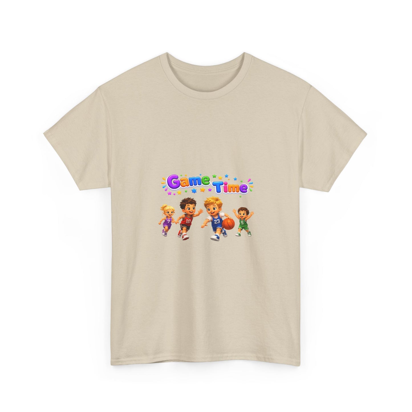 Kids' Game Time T‑Shirt — Playful Cartoon Children Design