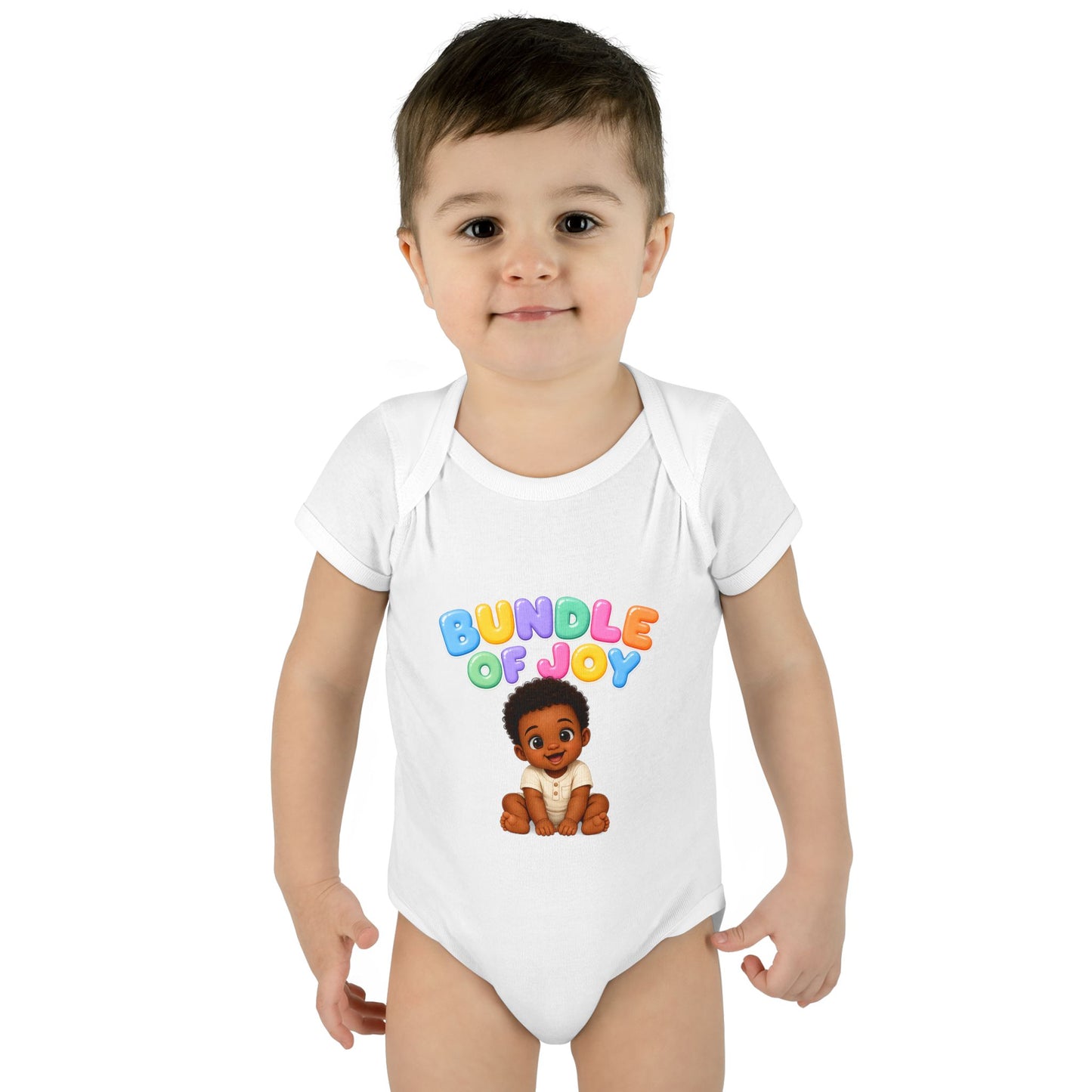 Bundle of Joy Baby Bodysuit — Cute Infant Onesie with Cartoon Baby