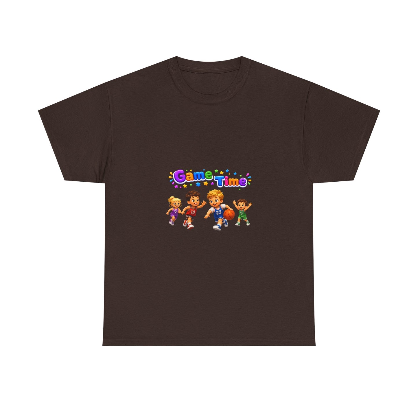 Kids' Game Time T‑Shirt — Playful Cartoon Children Design
