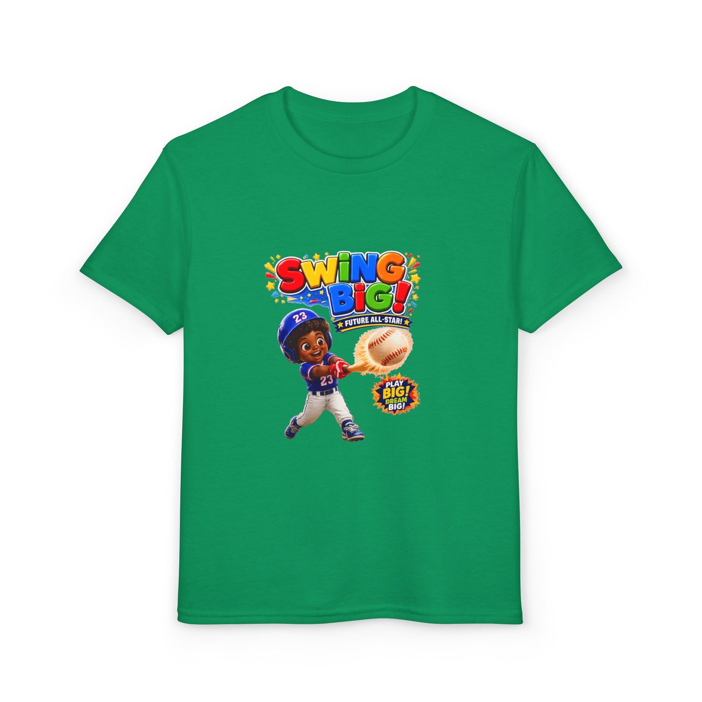 Swing Big! Youth Baseball T-Shirt