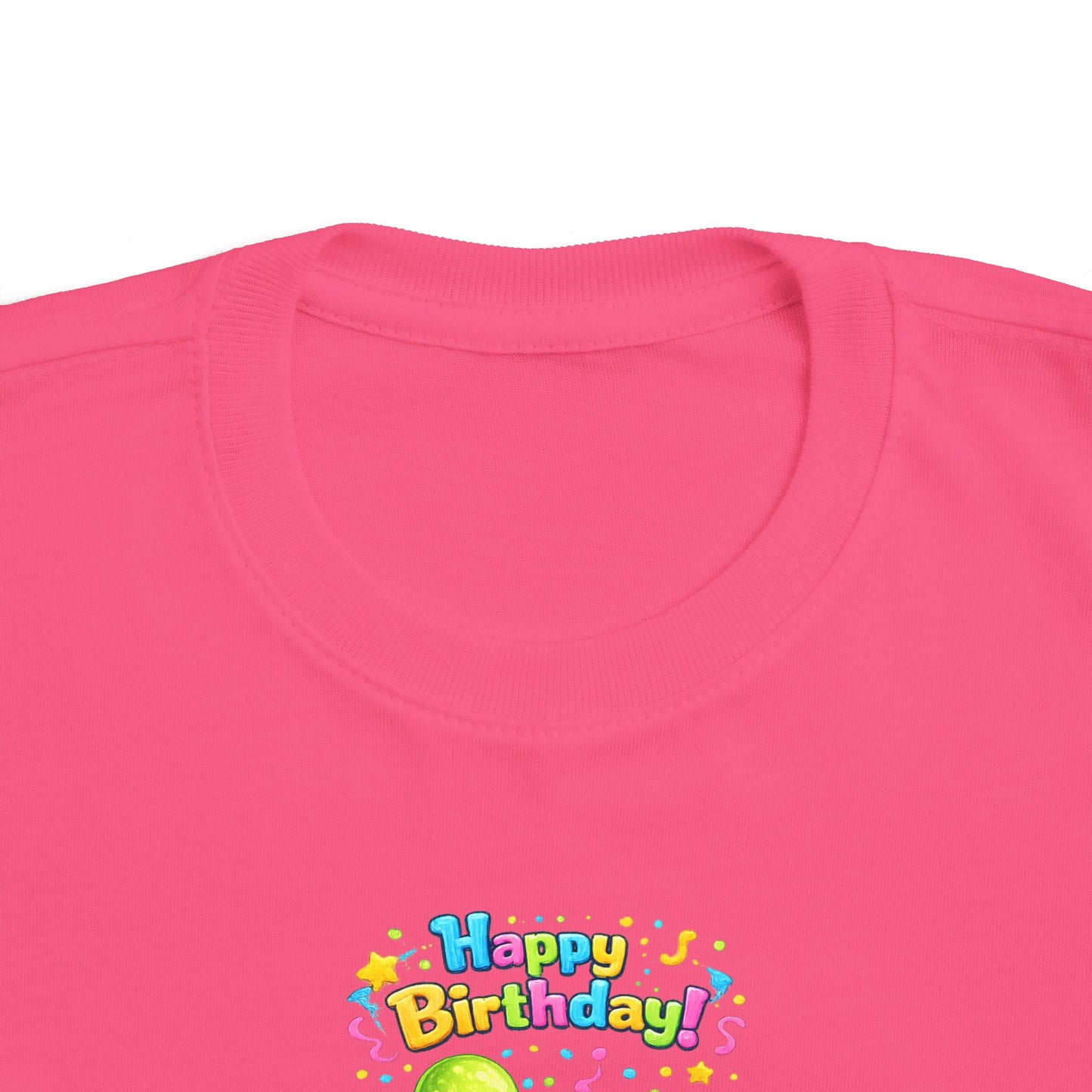 Copy of Toddler 3rd Birthday Tee — "Happy Birthday