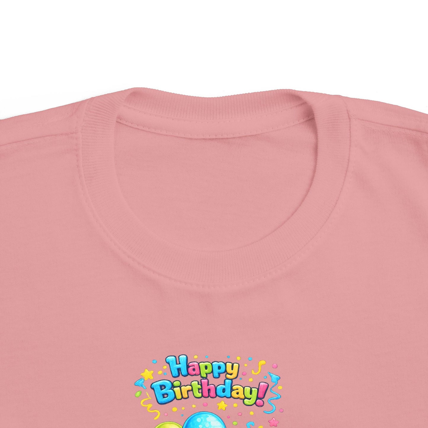 Toddler 1st  Birthday Tee — "Happy Birthday