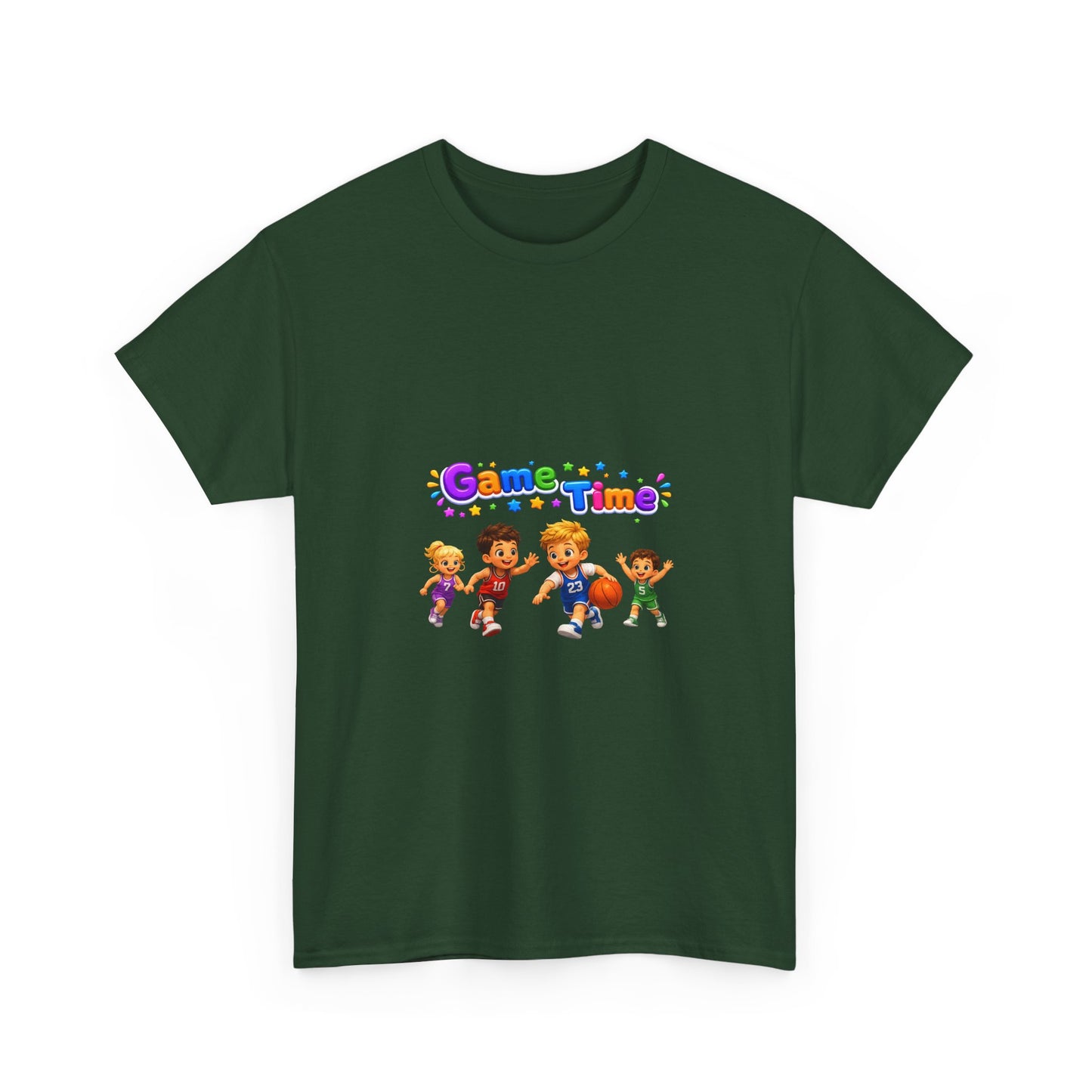 Kids' Game Time T‑Shirt — Playful Cartoon Children Design