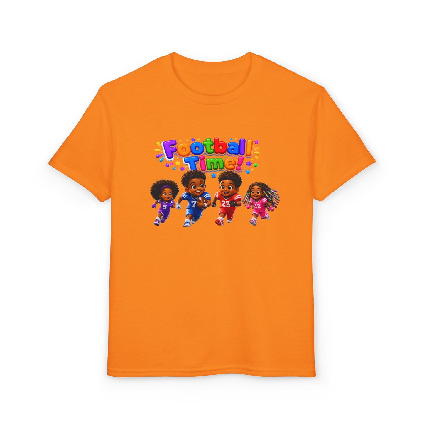Youth T-Shirt — "Football Time" Kids Graphic Tee