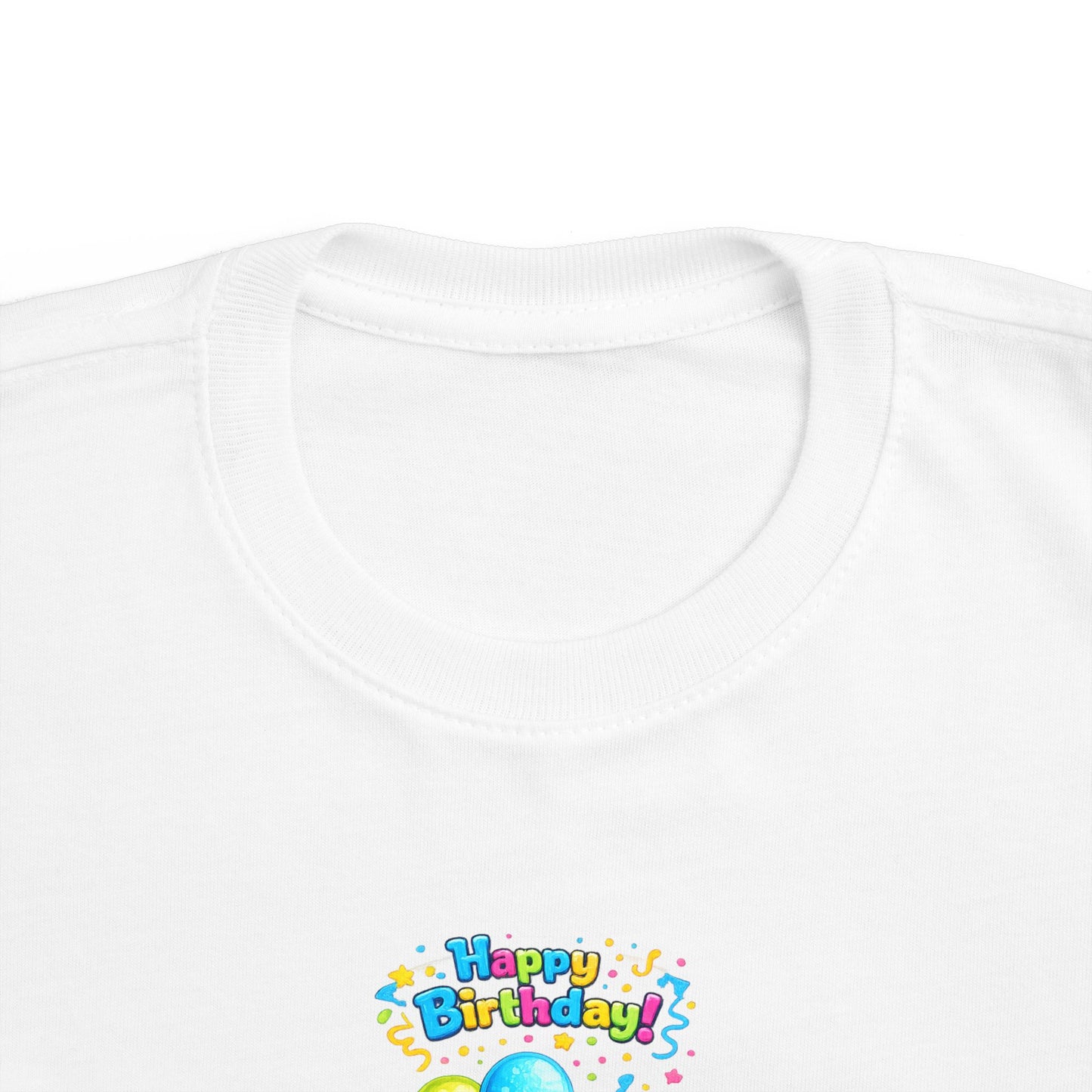 Toddler 1st  Birthday Tee — "Happy Birthday