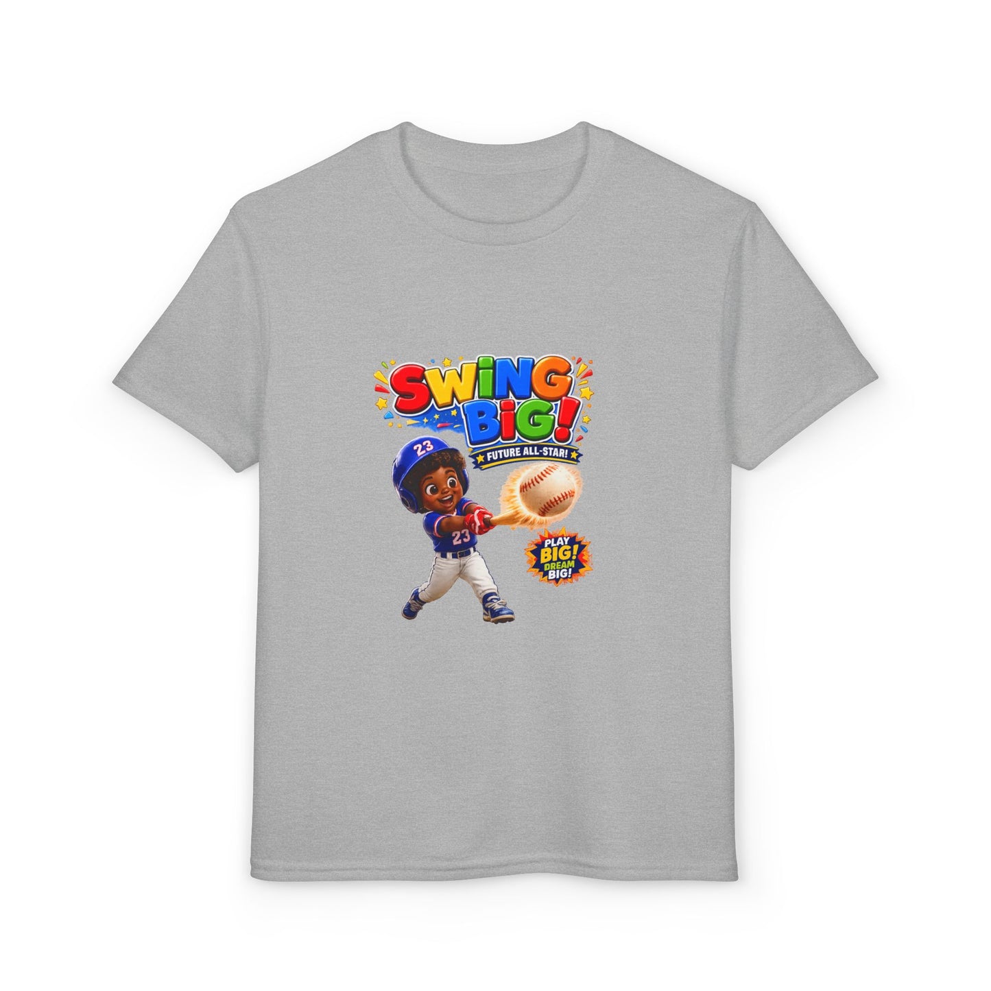 Swing Big! Youth Baseball T-Shirt