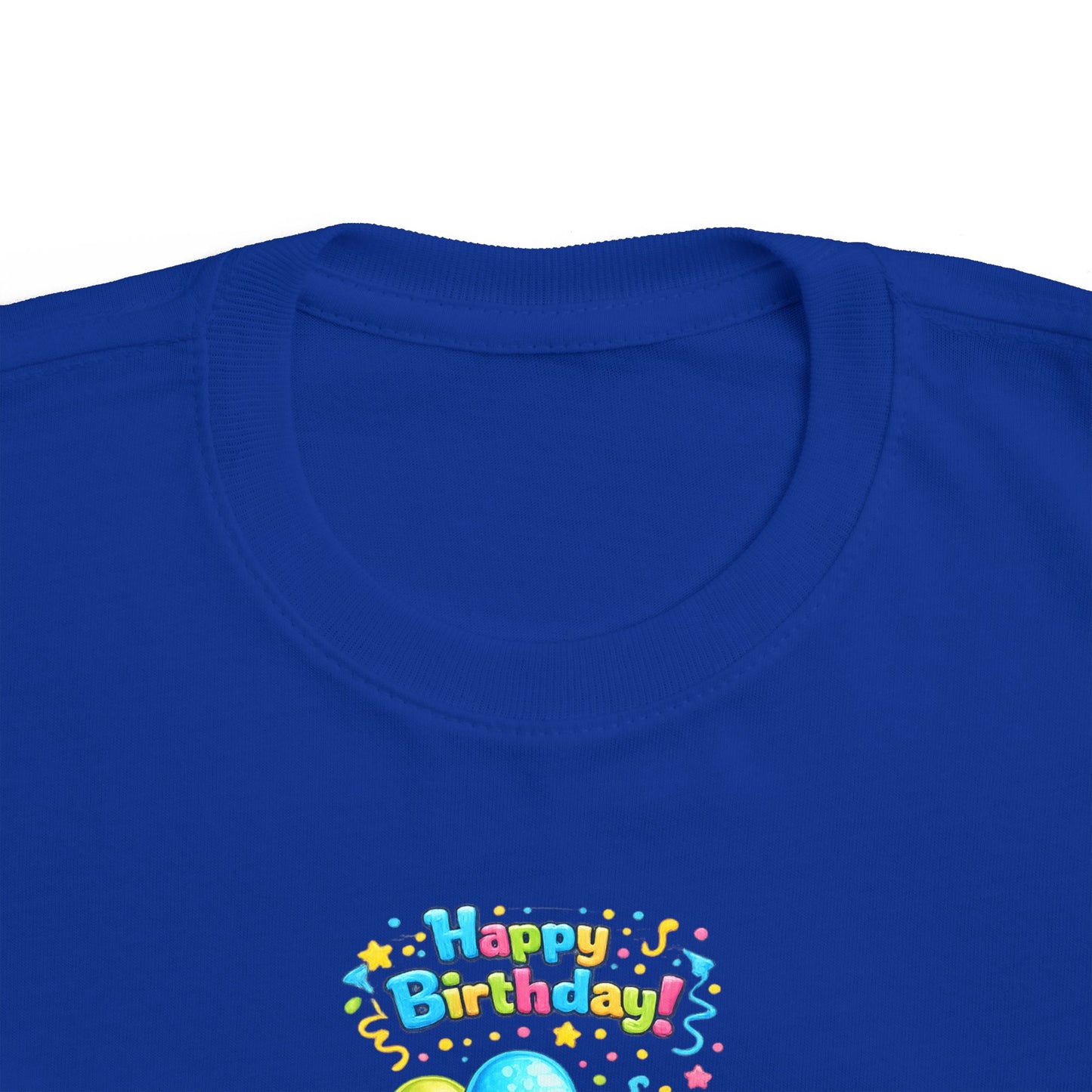 Toddler 1st  Birthday Tee — "Happy Birthday