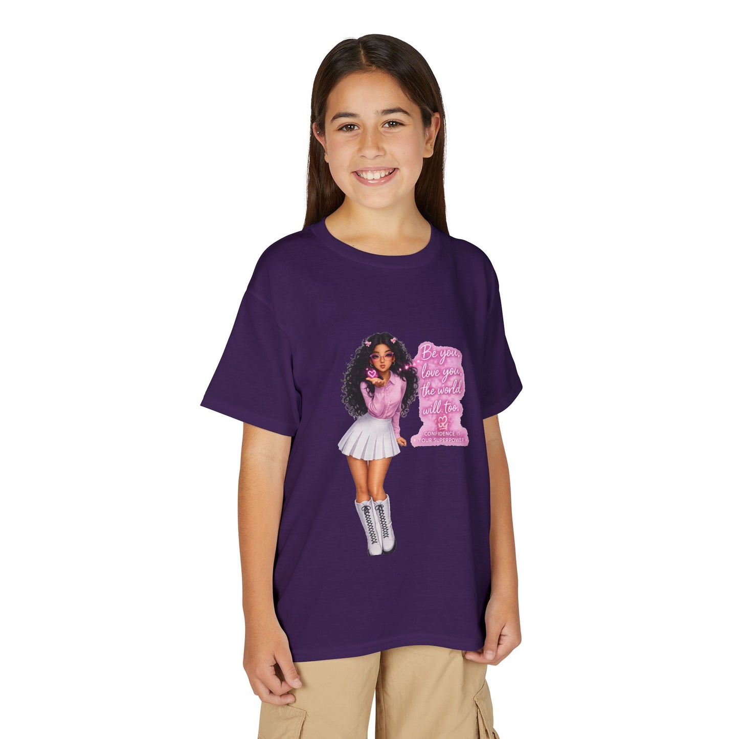 Youth T-Shirt — ‘Born to Slay’ Girl Graphic Tee