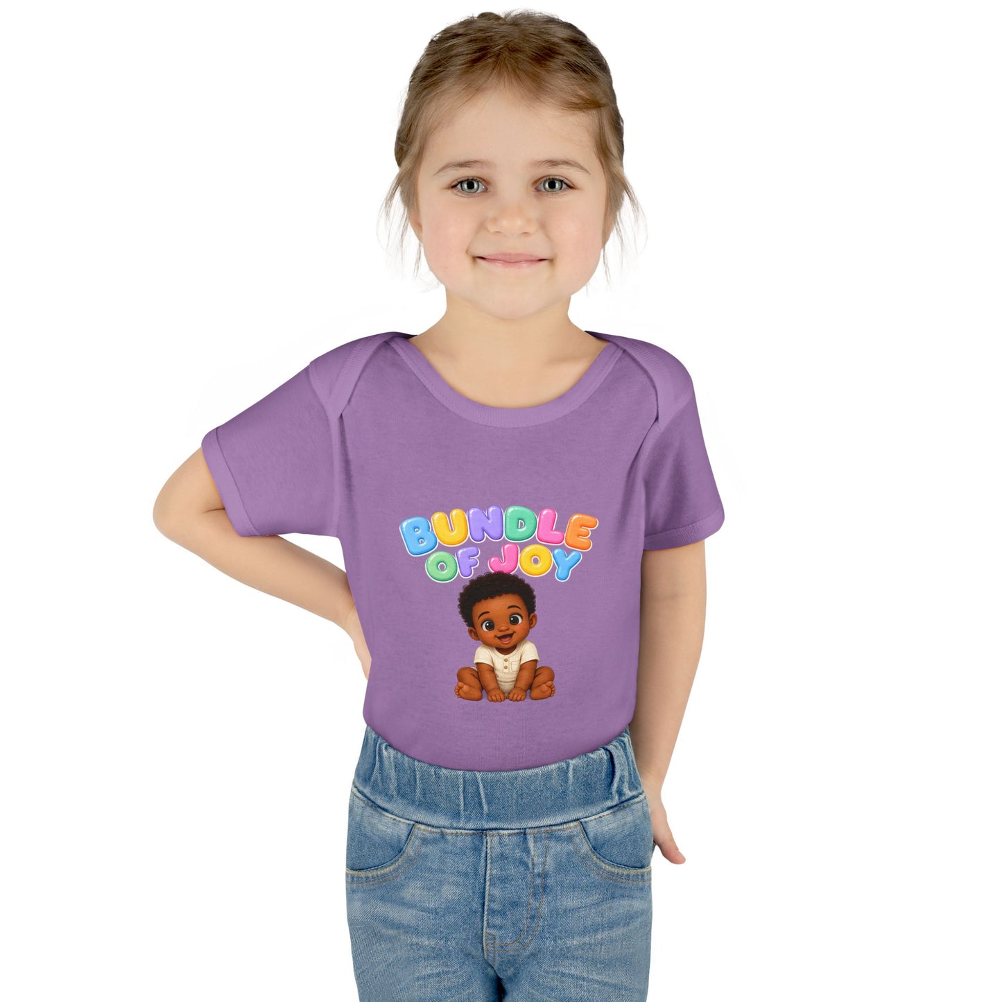 Bundle of Joy Baby Bodysuit — Cute Infant Onesie with Cartoon Baby