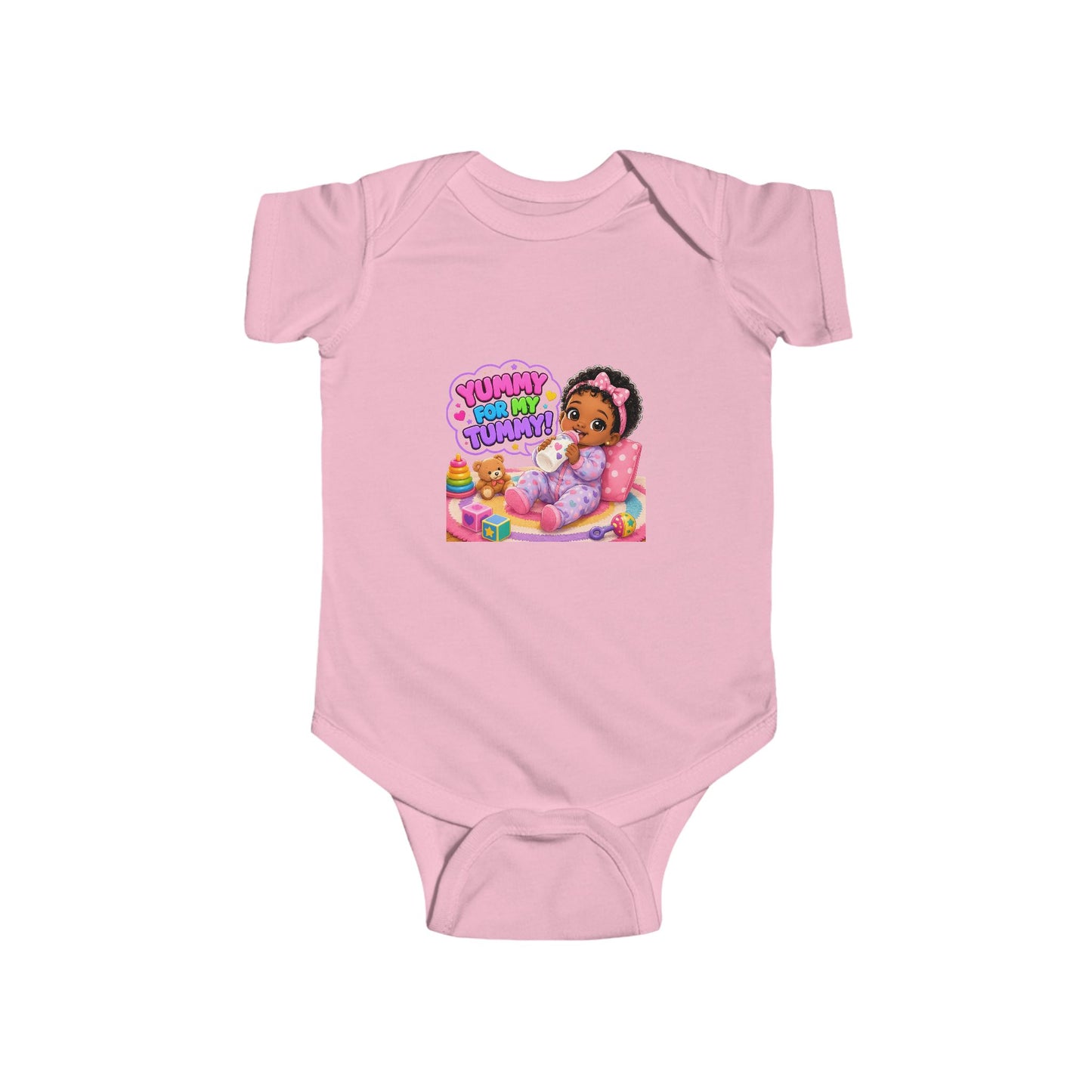 Baby Bodysuit — "Funny Mommy Moments" Cute Doll Playtime Graphic