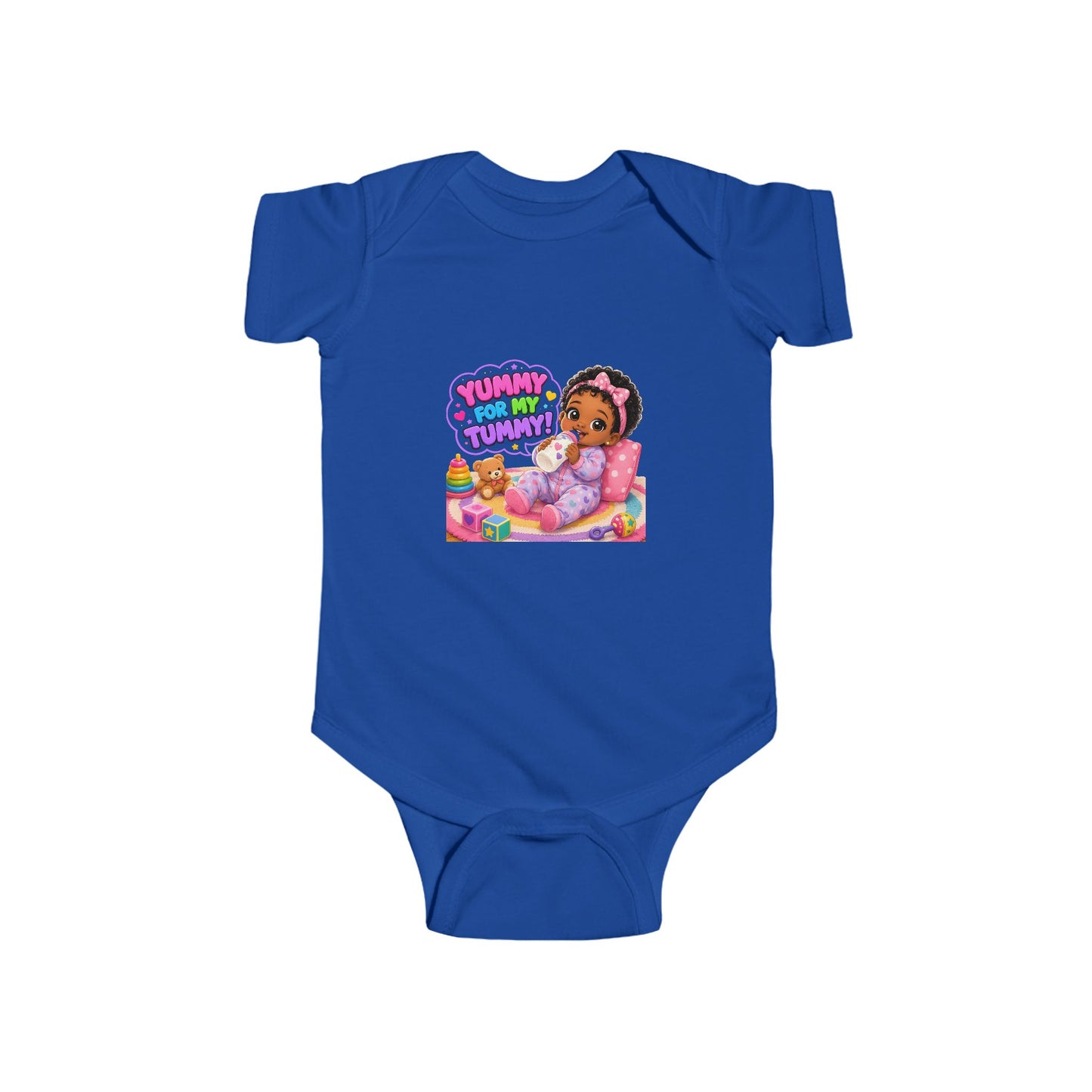 Baby Bodysuit — "Funny Mommy Moments" Cute Doll Playtime Graphic